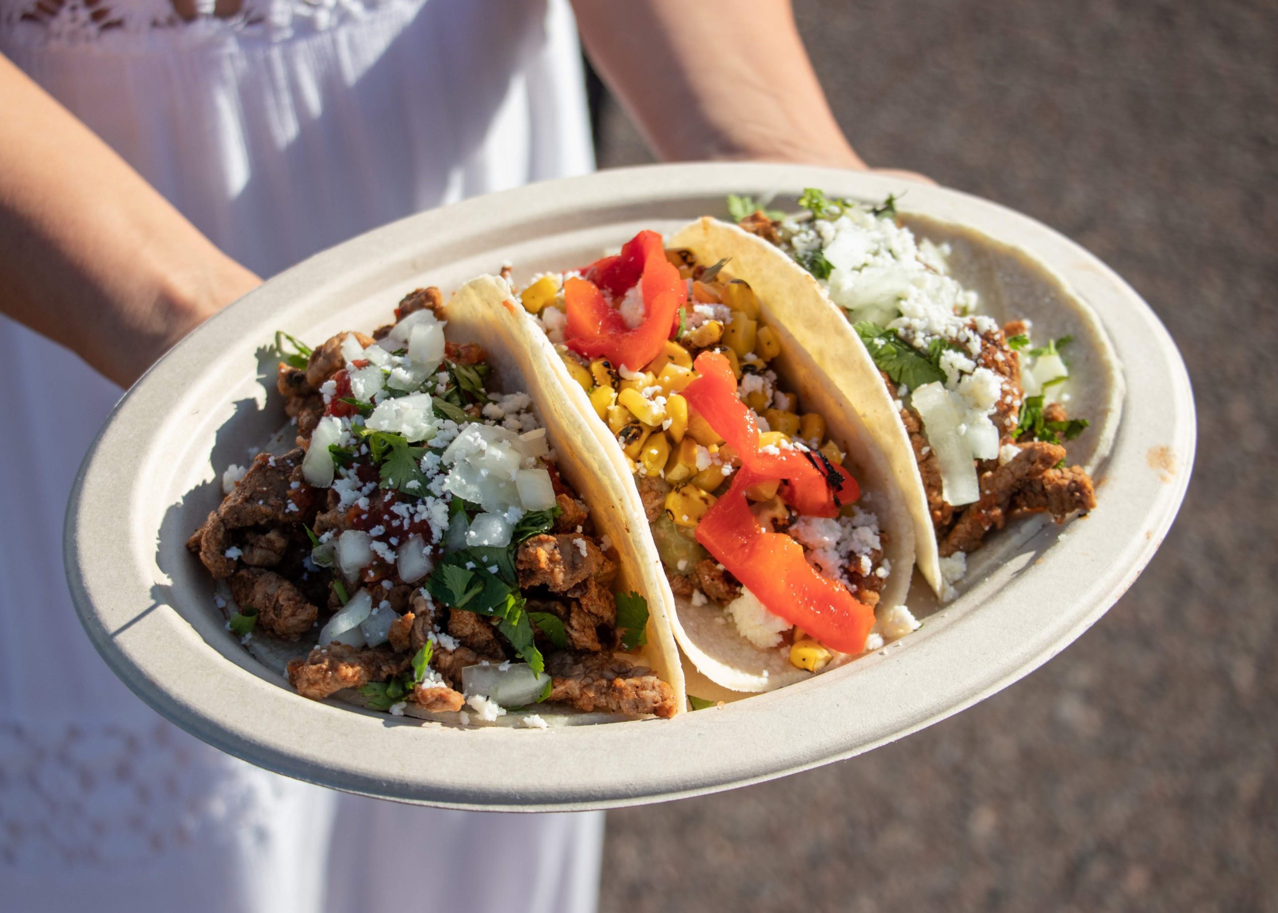 Taco Trio on a Plate Now available Through Phoenix Meal Prep