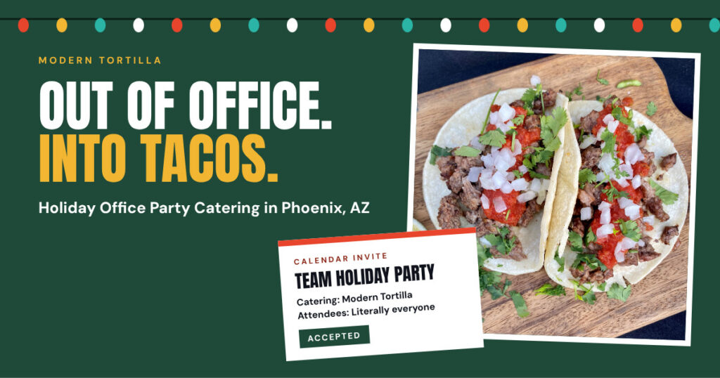 Holiday Office Party Catering in Phoenix, AZ
