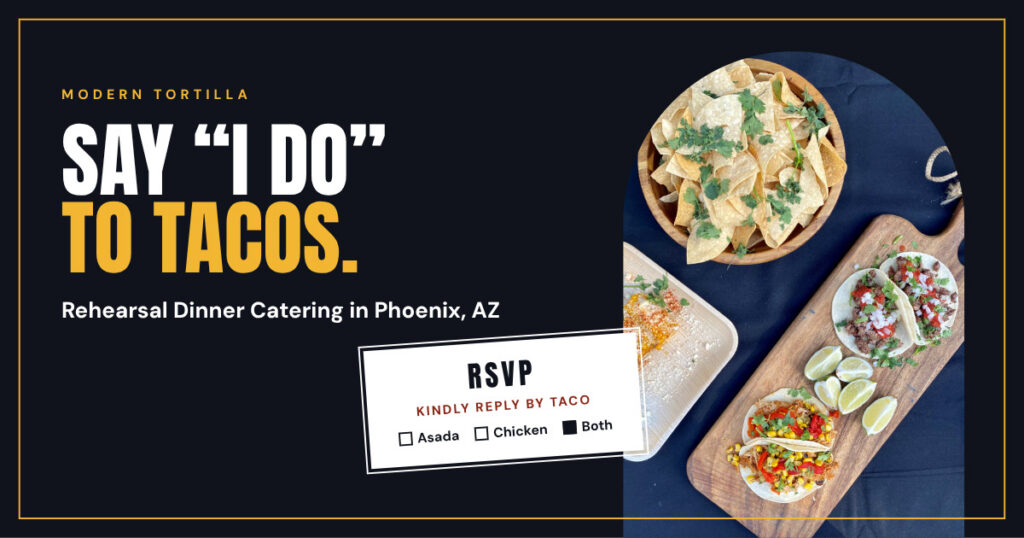 Rehearsal Dinner Catering in Phoenix, AZ