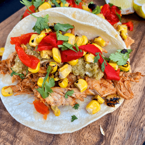 A taco from modern tortilla