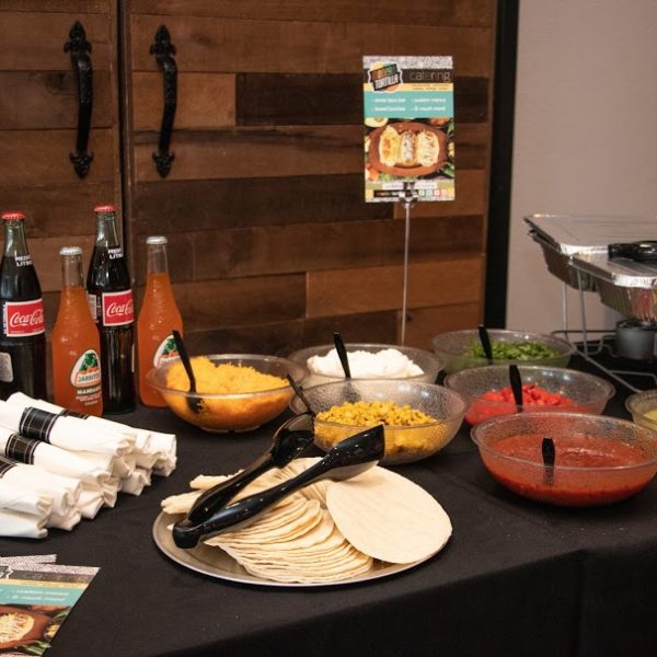 A table set up for Catering in Phoenix