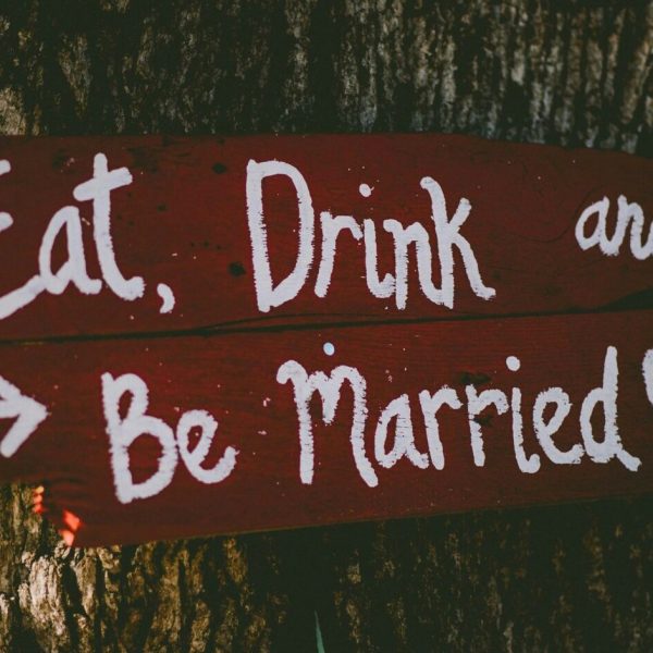 Wedding sign